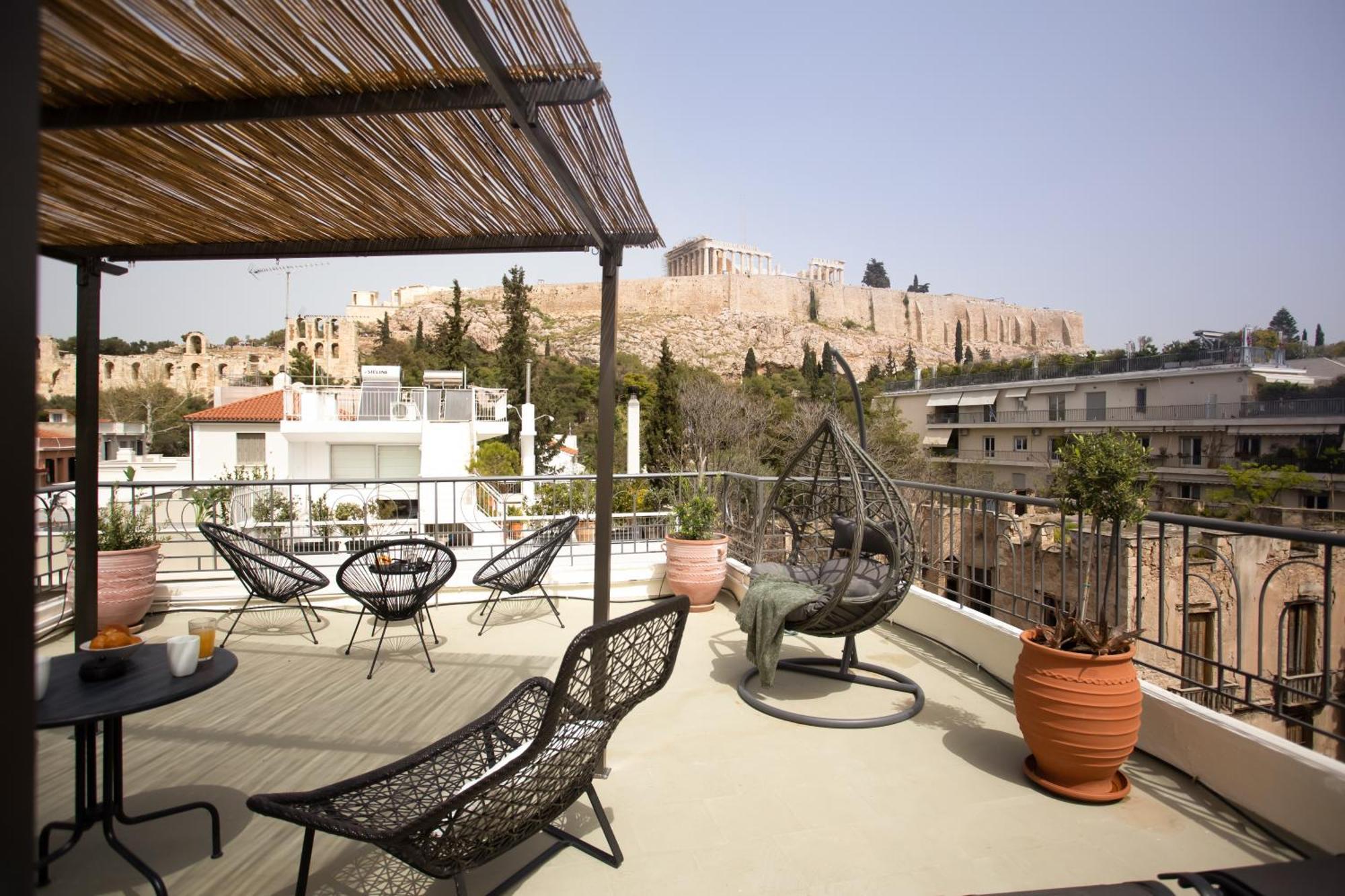 Ourania By Heloni Apartments Athene Buitenkant foto